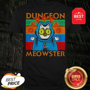 Vintage Cat Dungeon Meowster Shirt