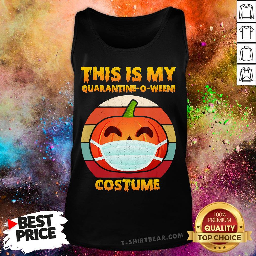 This Is My Quarantine-o-ween Pumpkin Costume Halloween Shirt