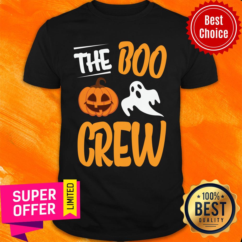 The Boo Crew Halloween Ghost Shirt