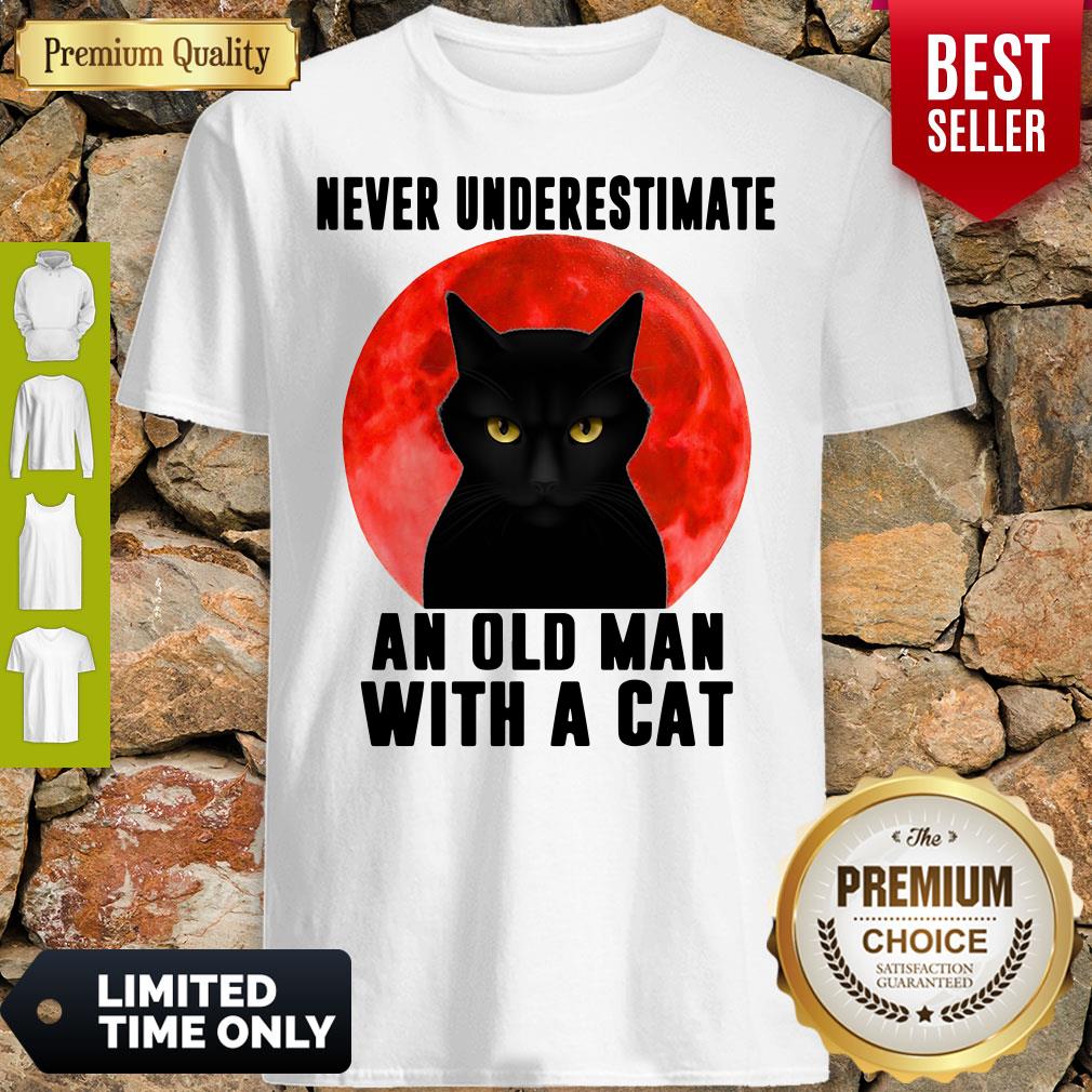Top Cat Never Underestimate An Old Man Shirt