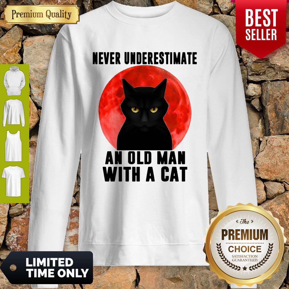 Top Cat Never Underestimate An Old Man Shirt