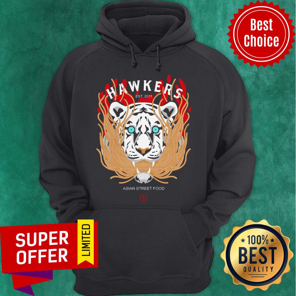 Top Hawkers Asian Street Food Tiger Shirt