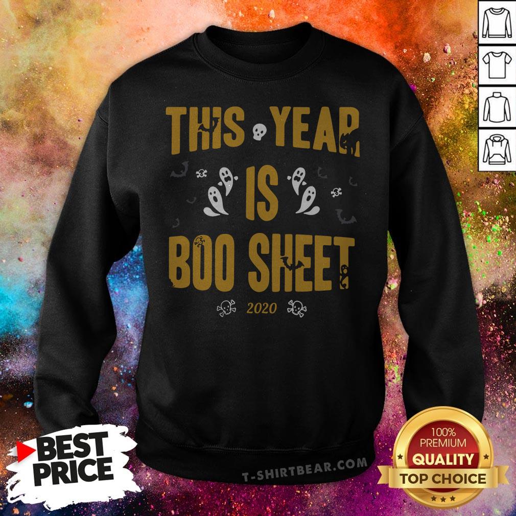 Top This Year Is Boo Sheet 2020 Halloween Shirt