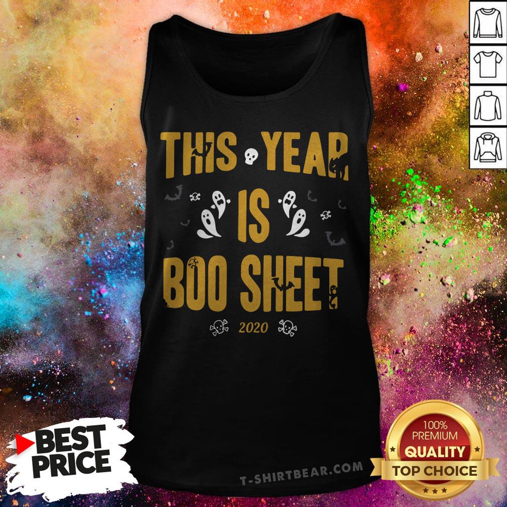 Top This Year Is Boo Sheet 2020 Halloween Shirt