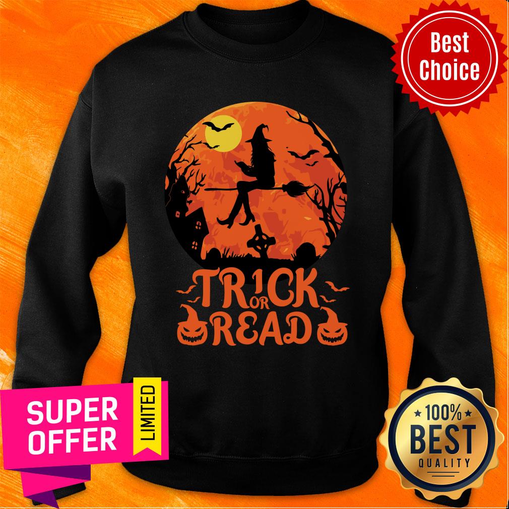 Trick Or Read Halloween Reading Lover Shirt