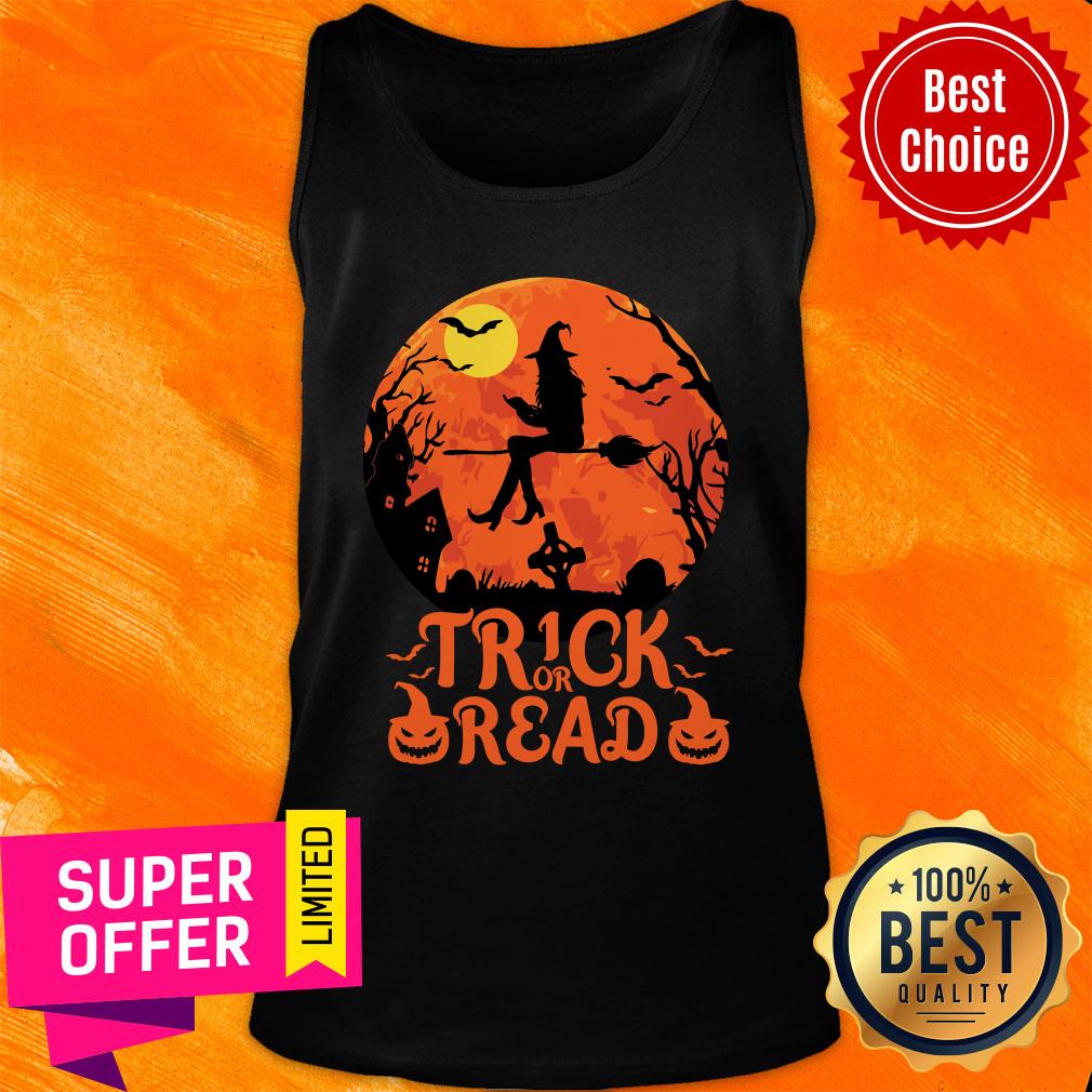 Trick Or Read Halloween Reading Lover Shirt