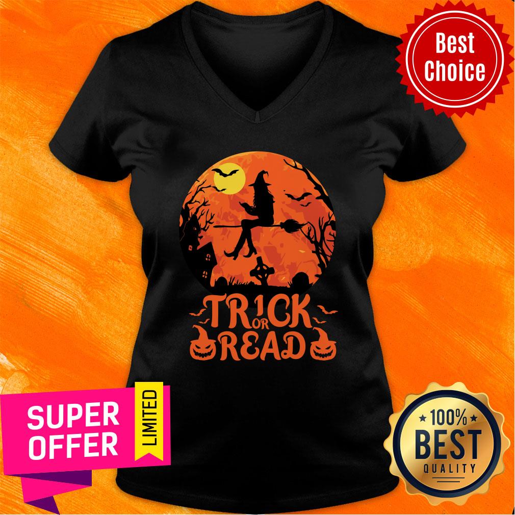 Trick Or Read Halloween Reading Lover Shirt
