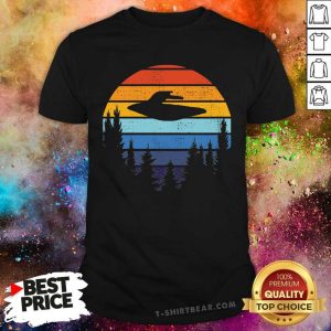 I Want To Believe Retro UFO Shirt