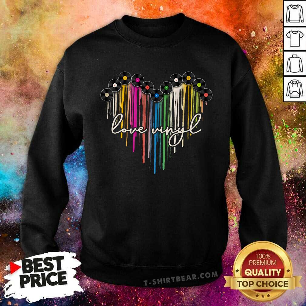 True Music Love Vinyl Color Shirt