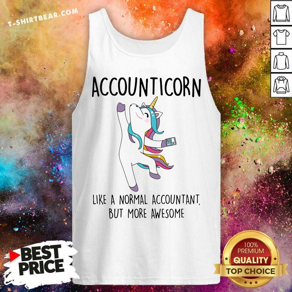 Unicorn Accounticorn Like A Normal Accountant Shirt