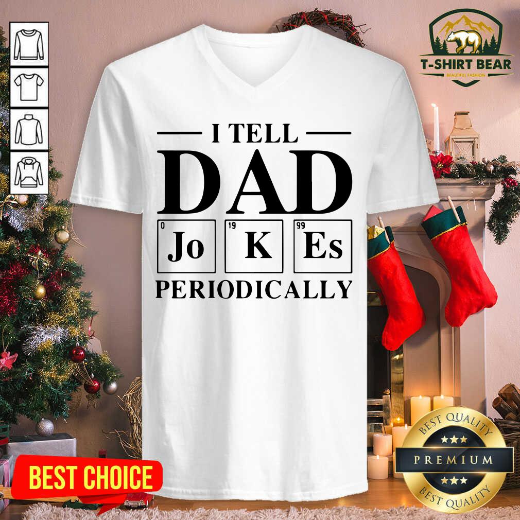Grateful I Tell Dad Jokes Periodically Shirt