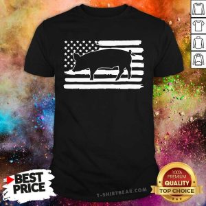 Pigs 4th Of July US America Shirt