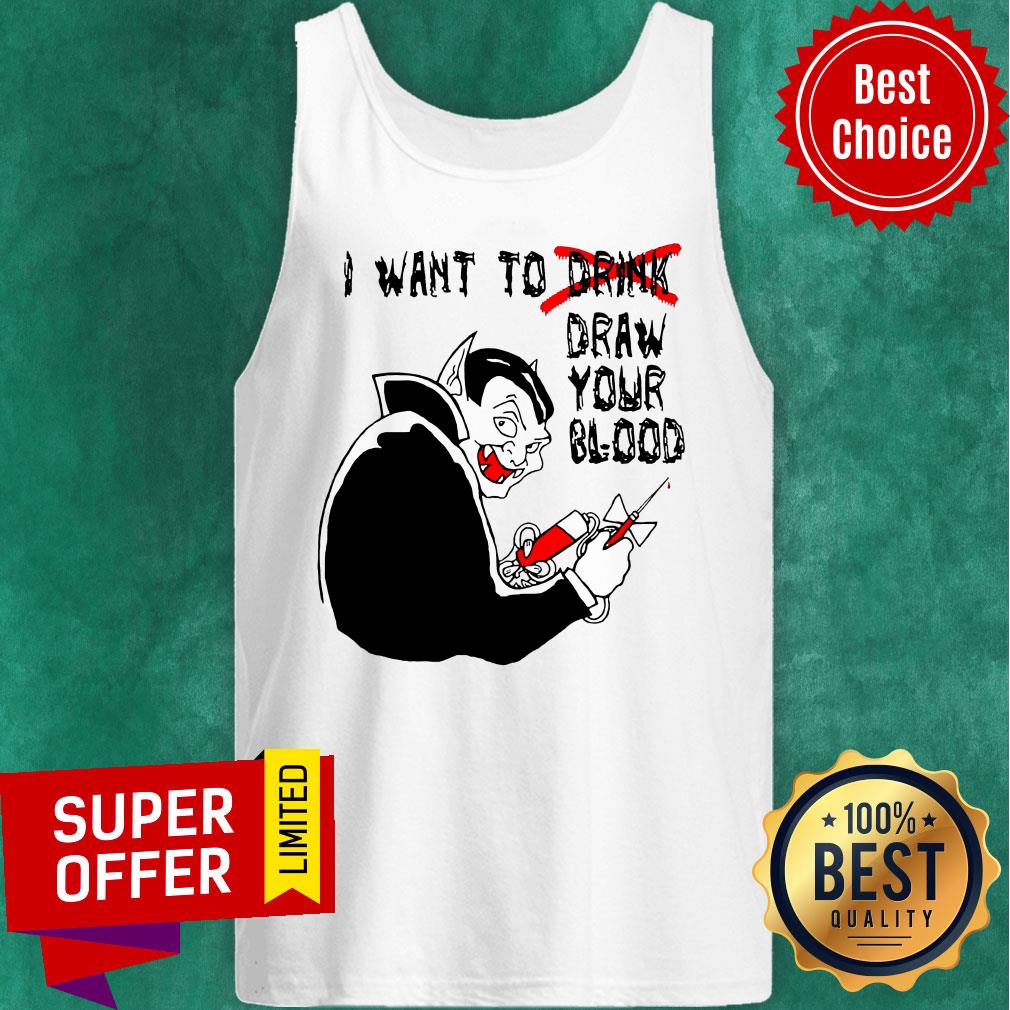 Vampire Tee For Phlebotomists Phlebotomy Students Shirt