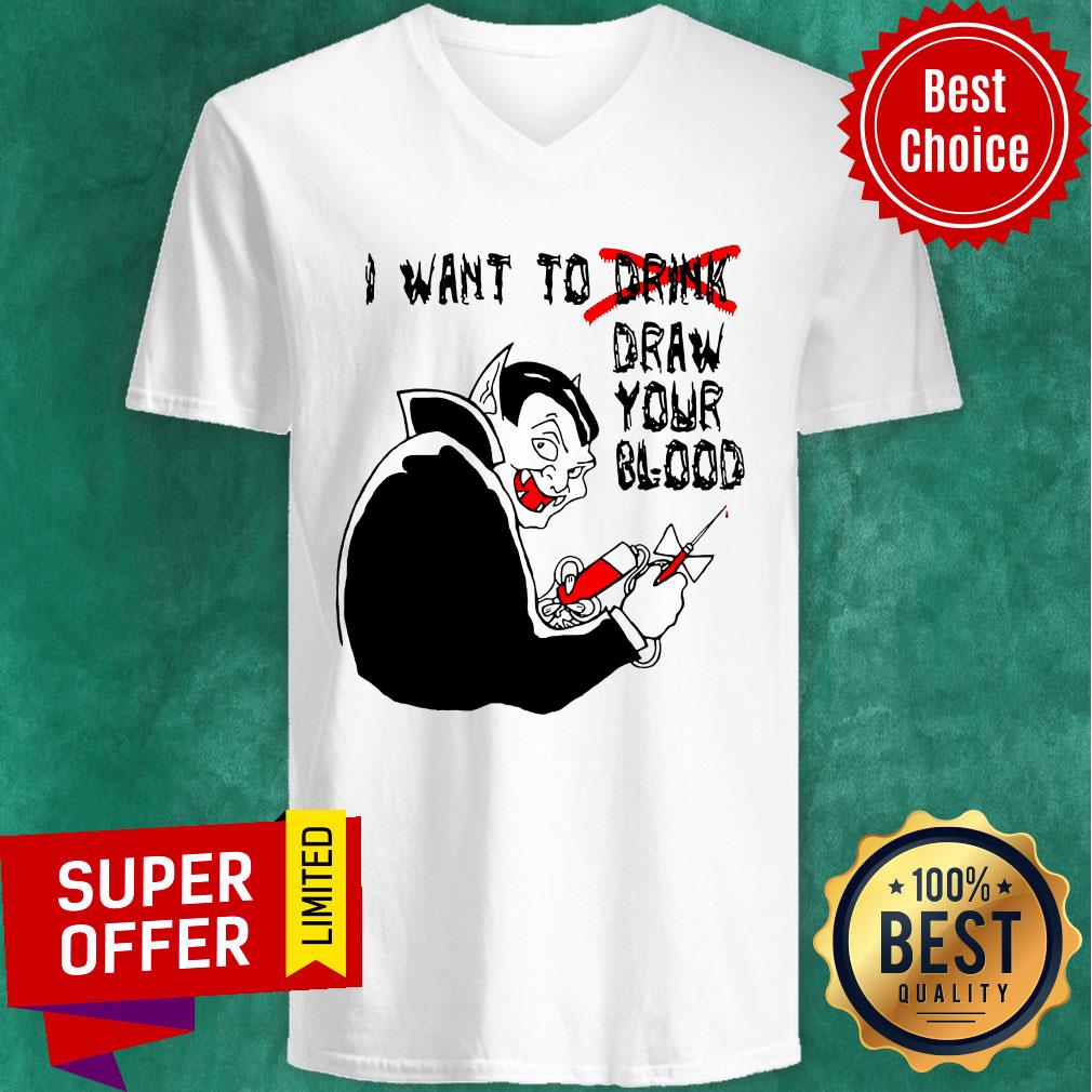 Vampire Tee For Phlebotomists Phlebotomy Students Shirt