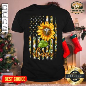 Colorful Sunflower Proud CNA Shirt