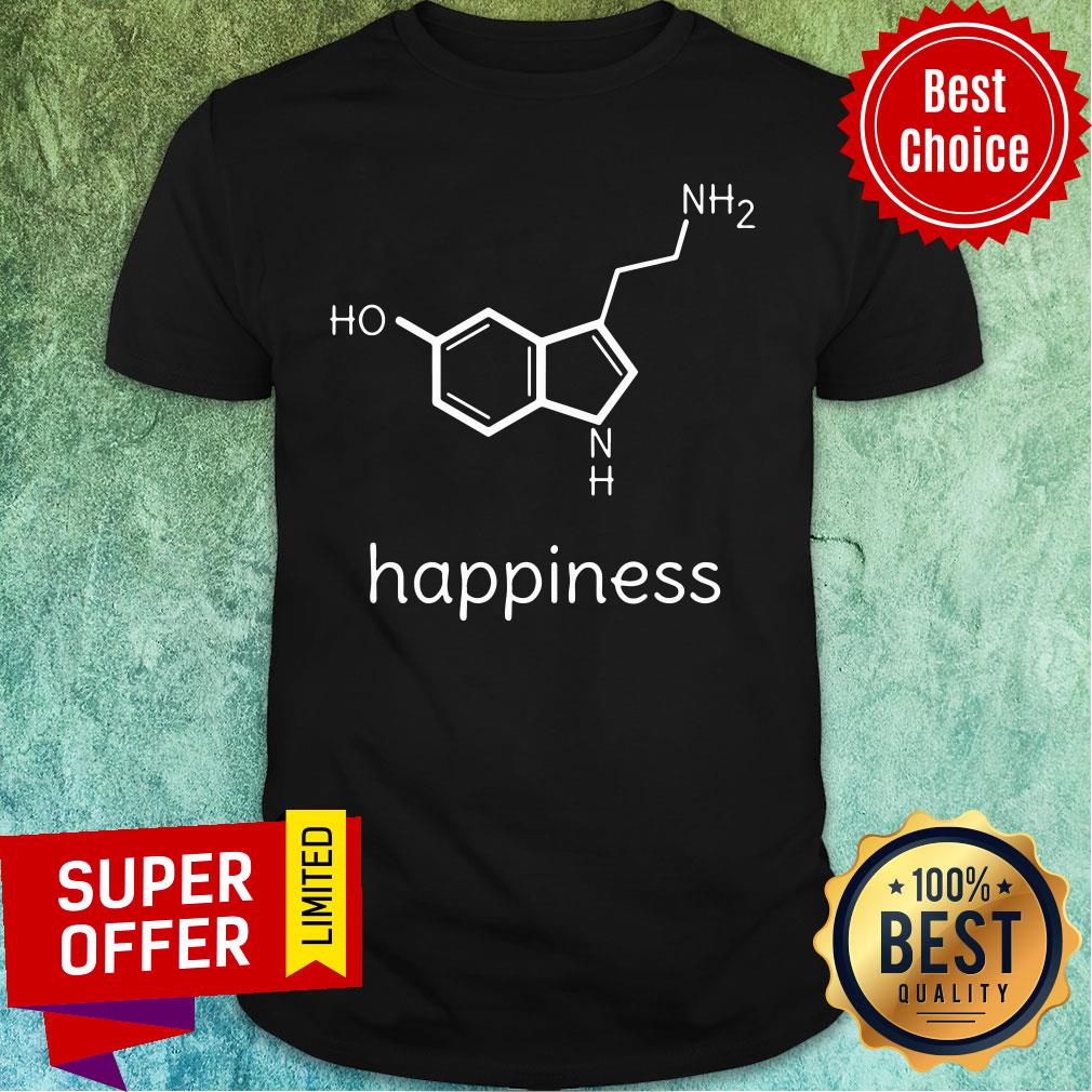 What Is A Happiness Benzene Ring Serotonin Shirt