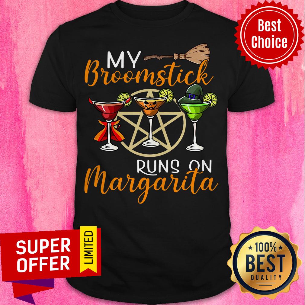 Wines My Broomstick Runs On Margarita Supernatural Halloween Shirt