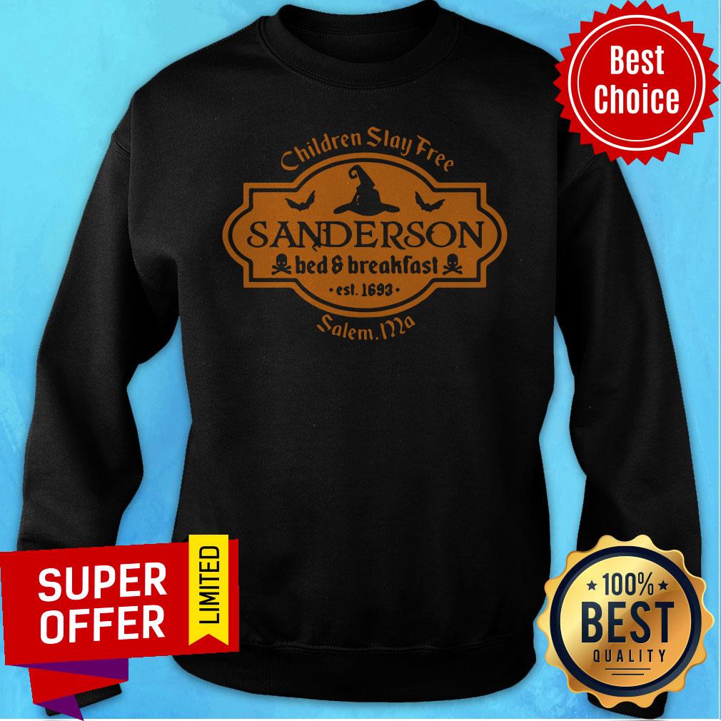 Witch Children Stay Free Sanderson Bed And Breakfast East 1693 Salem Shirt