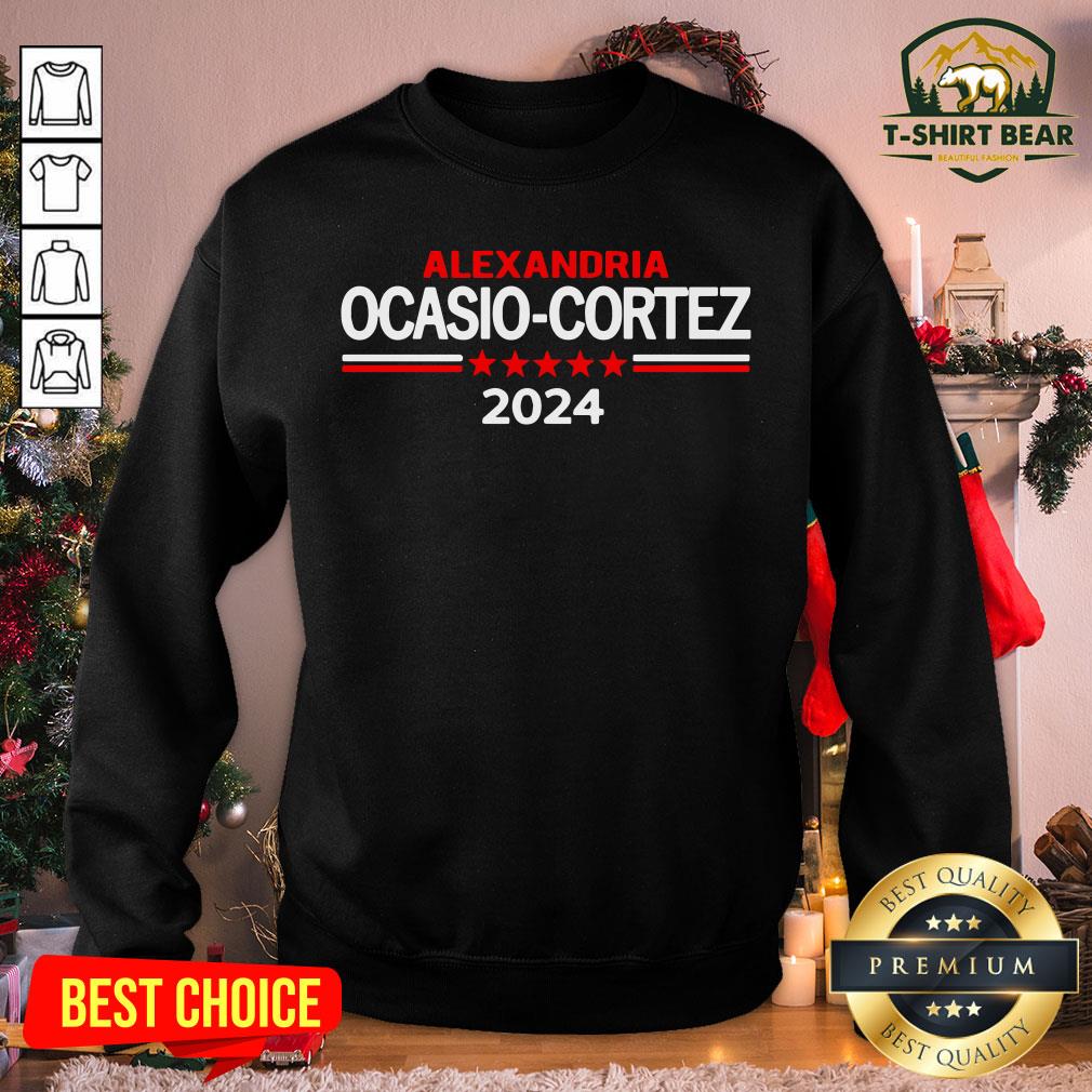 Wonderful Alexandria Ocasio Cortez 2024 Stars Shirt