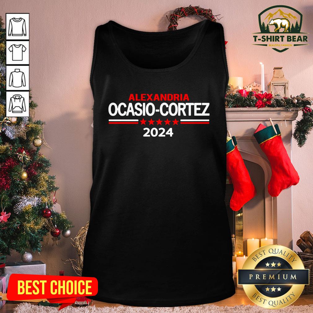 Wonderful Alexandria Ocasio Cortez 2024 Stars Shirt