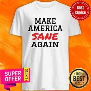 Top Make America Sane Agian Shirt