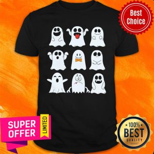 Many Emotion Of Ghost In Halloween Shirt