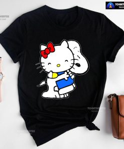 Snoopy Hugs Hello Kitty T-Shirt