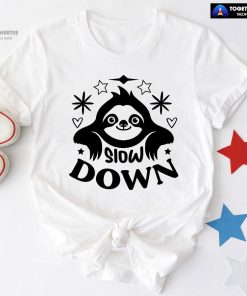Slow Down Sloth T-Shirt - Kids Tee