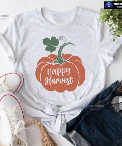 Happy Harvest Pumpkin Thanksgiving T-Shirt