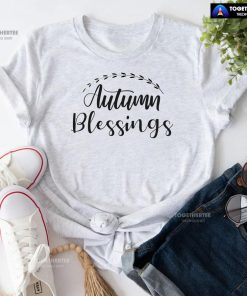 Autumn Blessings Thanksgiving Day T-Shirt