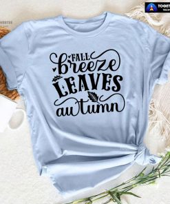 Fall Breeze Leaves Autumn T-Shirt