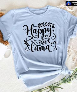 Happy Fall Lama T-Shirt