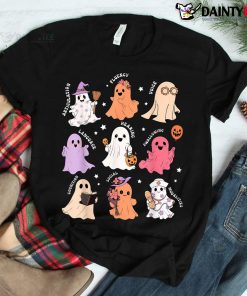 Groovy Ghost Friend Spooky AAC SLP Squad Shirt