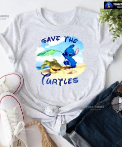 Stitch Save The Turtles T-Shirt