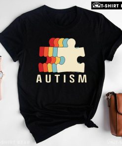 Autism Puzzle Pieces T-Shirt - Unisex Tee