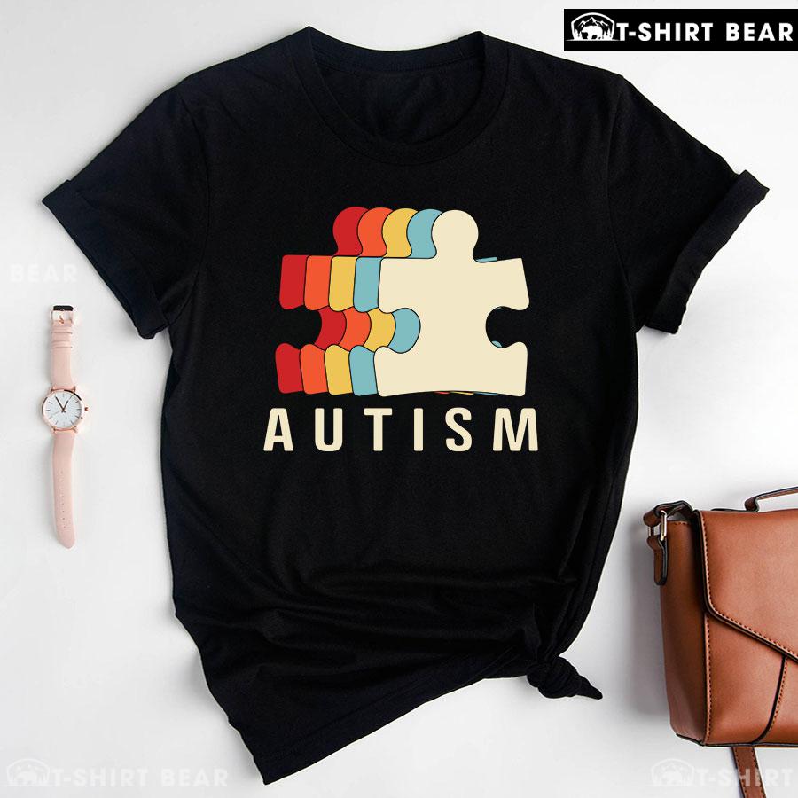 Autism Puzzle Pieces T-Shirt - Unisex Tee Autism Puzzle Pieces T-Shirt - Unisex Tee