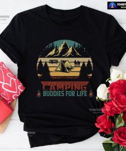 Camping Buddies For Life Vintage T-Shirt