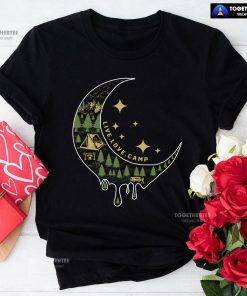 Live Love Camp Moon Camping Lover T-Shirt