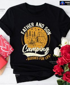 Father And Son Camping Buddies For Life T-Shirt