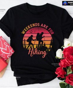 Weekends Are For Hiking Vintage T-Shirt