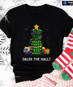 Dalek The Halls Christmas T-Shirt