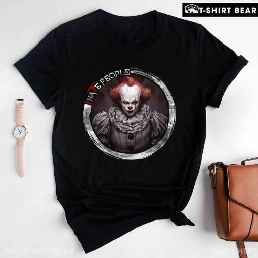 Pennywise IT I Hate People T-Shirt - Unisex Tee