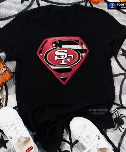 San Francisco 49ers Superman American Flag The 4th Of July T-Shirt