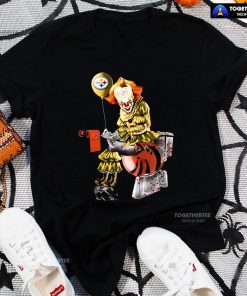 Pennywise Pittsburgh Steelers And Cincinnati Bengals Toilet T-Shirt