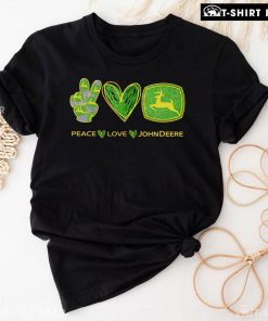 Peace Love John Deere T-Shirt