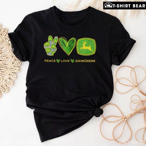 Peace Love John Deere T-Shirt