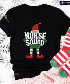 Christmas Elf Nurse Squad T-Shirt