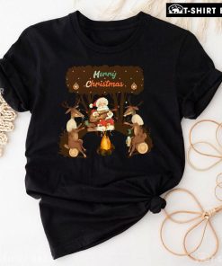 Christmas Camp Fire T-Shirt