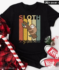 Sloth Is My Spirit Animal T-Shirt - Vintage Tee