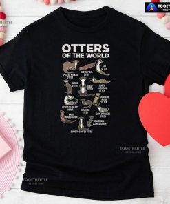 Otters Of The World For Otter Lover T-Shirt